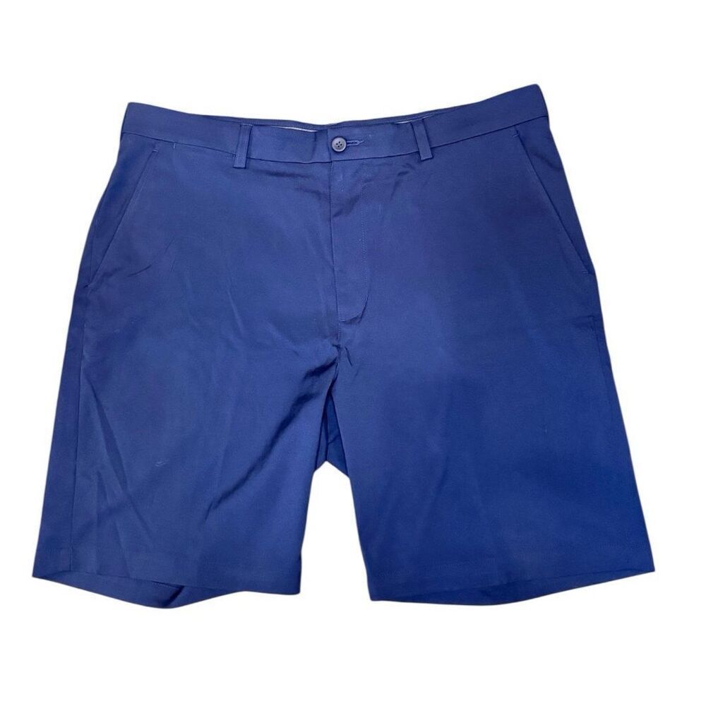 Roundtree & Yorke Performance Shorts Sz. 38 Navy Blue Golf Active Outdoors
